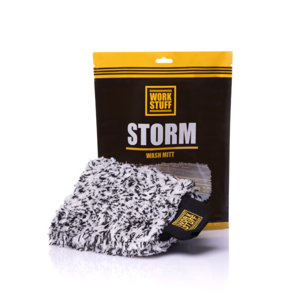 Storm wash mitt for cleaning car
