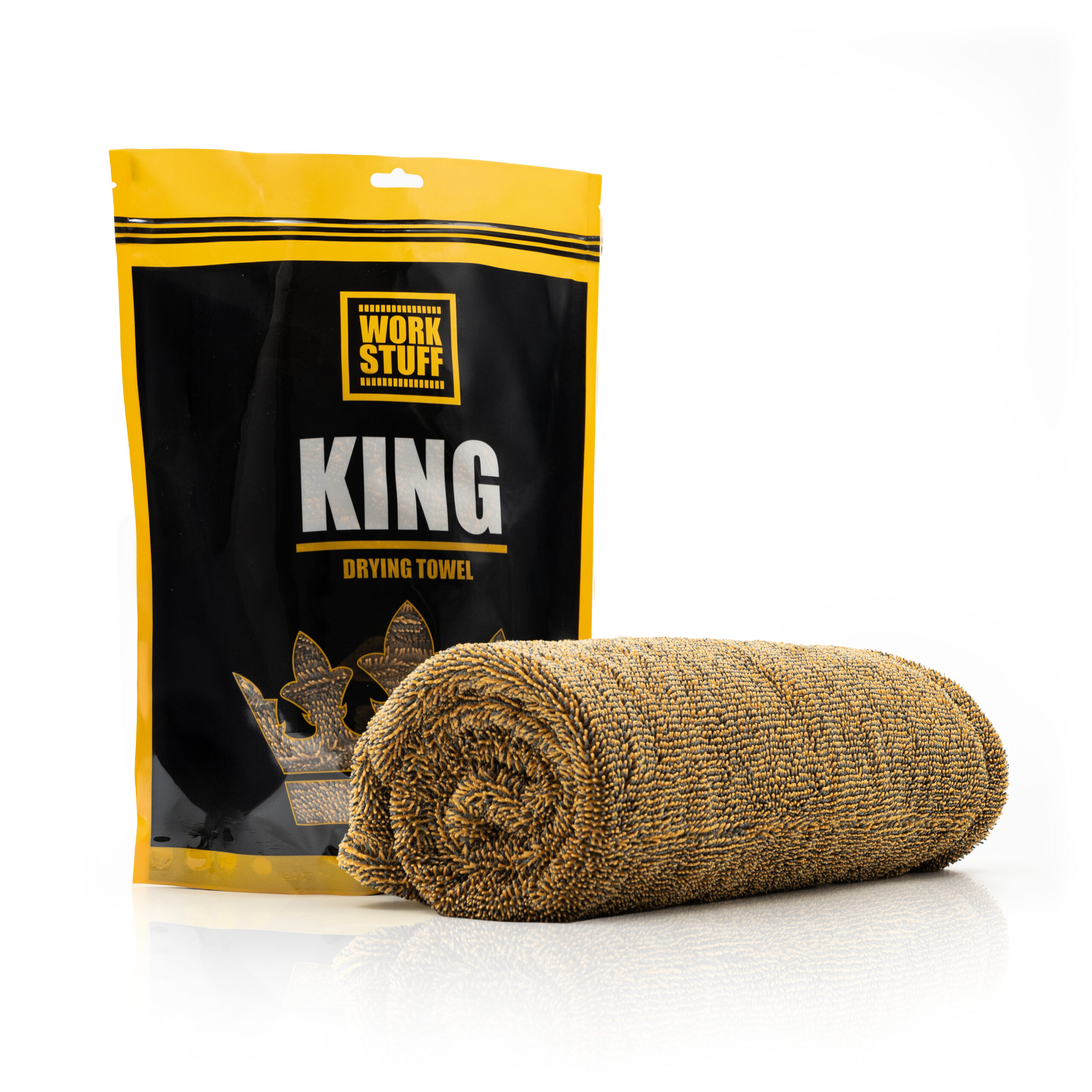 king towel for drying a car