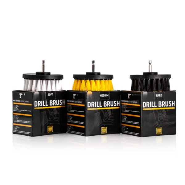 DRILL BRUSH – Fast, Effective Upholstery and Carpet Cleaning for Vehicles and Home