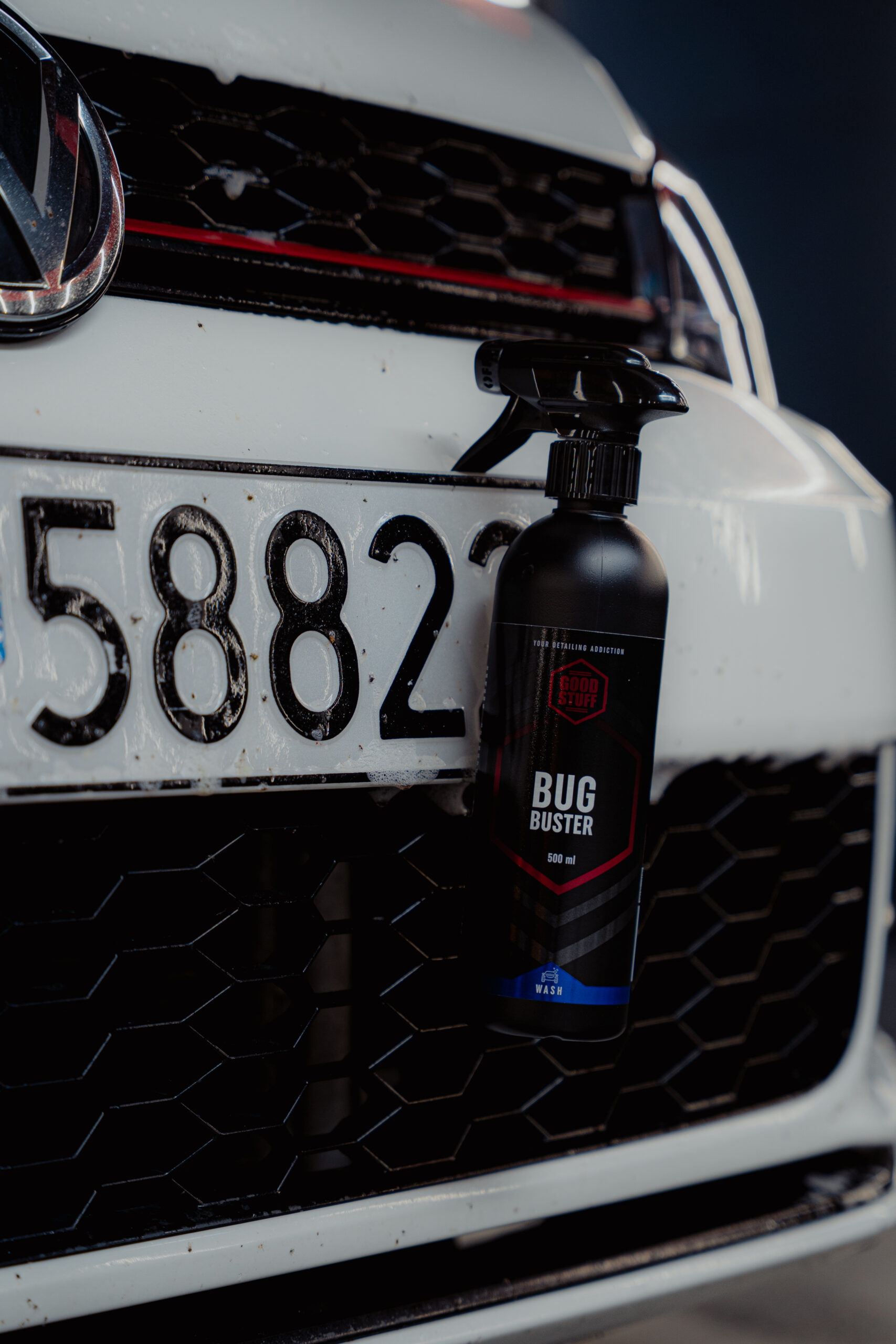 removing insects with bug buster